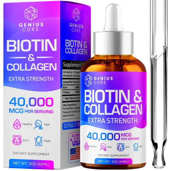 Biotin & Collagen Extra Strength Drops